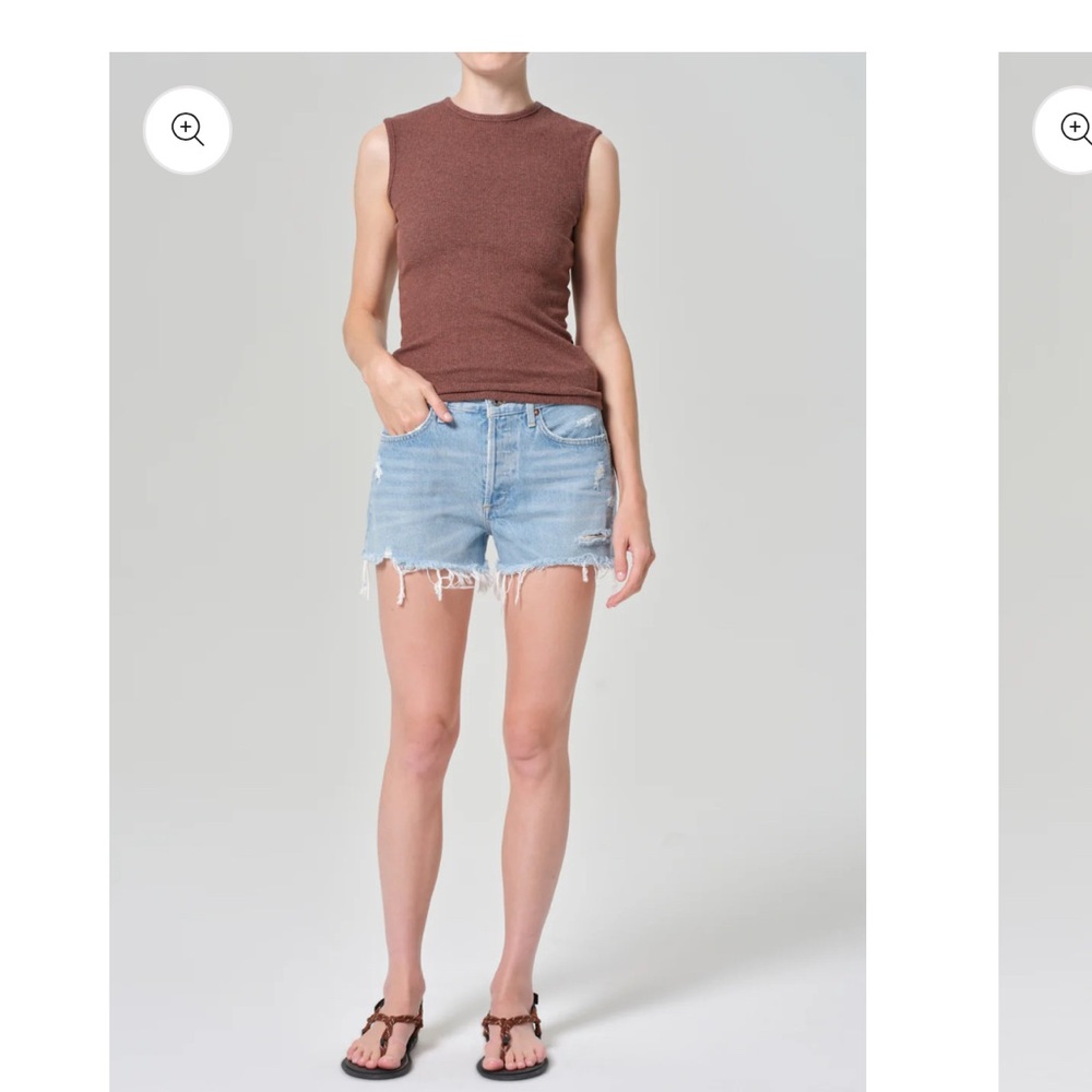 Agolde Parker Vintage Cut Off Short